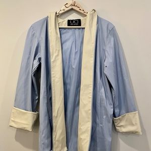 Light Blue Rain Jacket